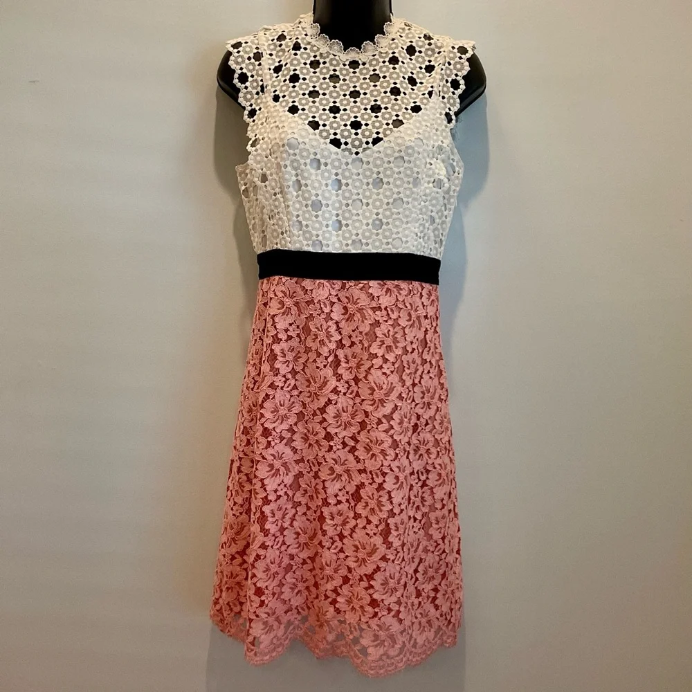 Sandro Paris Gab Lace Dress (US Size‎ 6) - Picture 2 of 12
